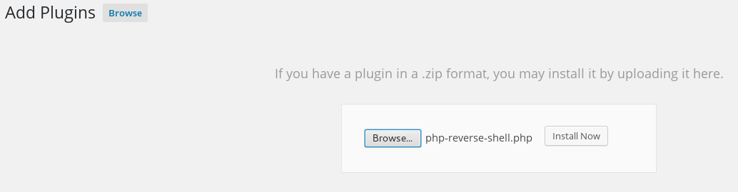 php reverse-shell on stapler vulnhub
